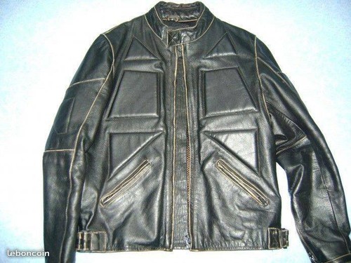 Veste ventiuno cuir véritable - cuir,
